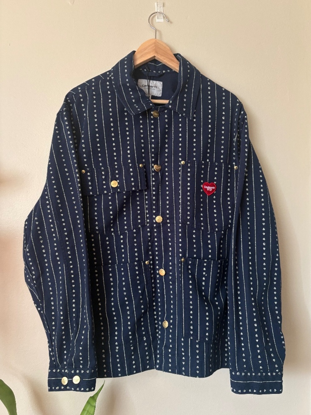 Carhartt WIP Heart Chore Coat Jacket (NWT)